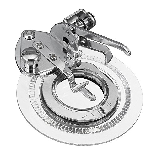 Pie prensatela decorativo universal para máquina de coser miniatura 4