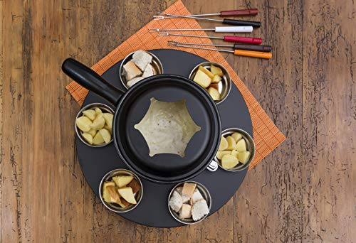 Conjunto Para Fondue, Brinox 1249/116, Preto