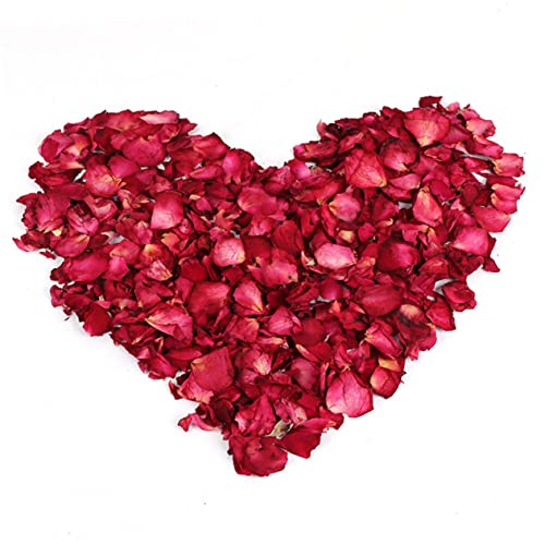 Pétalos de Rosa Roja Secos Naturales 100g miniatura 1