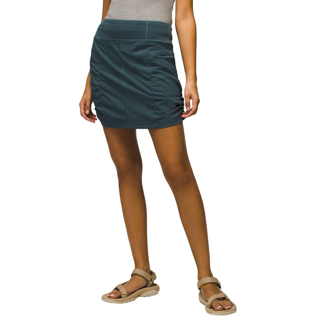 prAna Koen Skort Grey Blue XS (Women's 0-2)