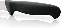 Vista 6 de Arcos Cuchillo de filete de acero inoxidable nitrum de 7 pulgadas y hoja de 7.480 in. Cuchillo afilado para filetear carne y pescado. Mango Negro