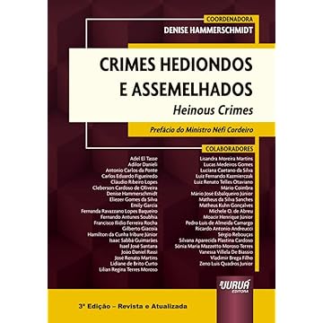 Capa do livro Crimes Hediondos e Assemelhados - Heinous Crimes