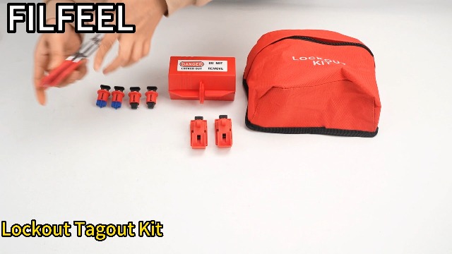 VEVOR 42 PCS Lockout Tagout Kits Electrical Safety Loto Kit Includes Padlocks 5 Kinds Of Lockouts Hasps Tags And Ties Box Lockout Safety Tools For Electrical Risk Removal In Industrial Machinery In
