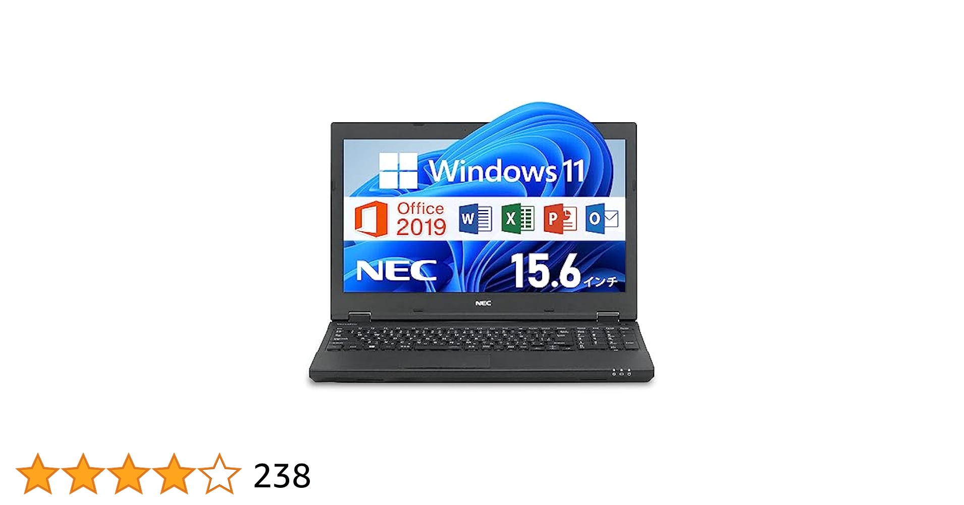Amazon | 【整備済み品】 NEC VersaPro VK23TX/VK24MX / 15.6型