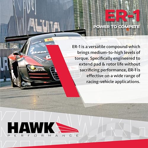 Image of Hawk Performance HB711D.661 ER-1 Motorsport Brake Pads