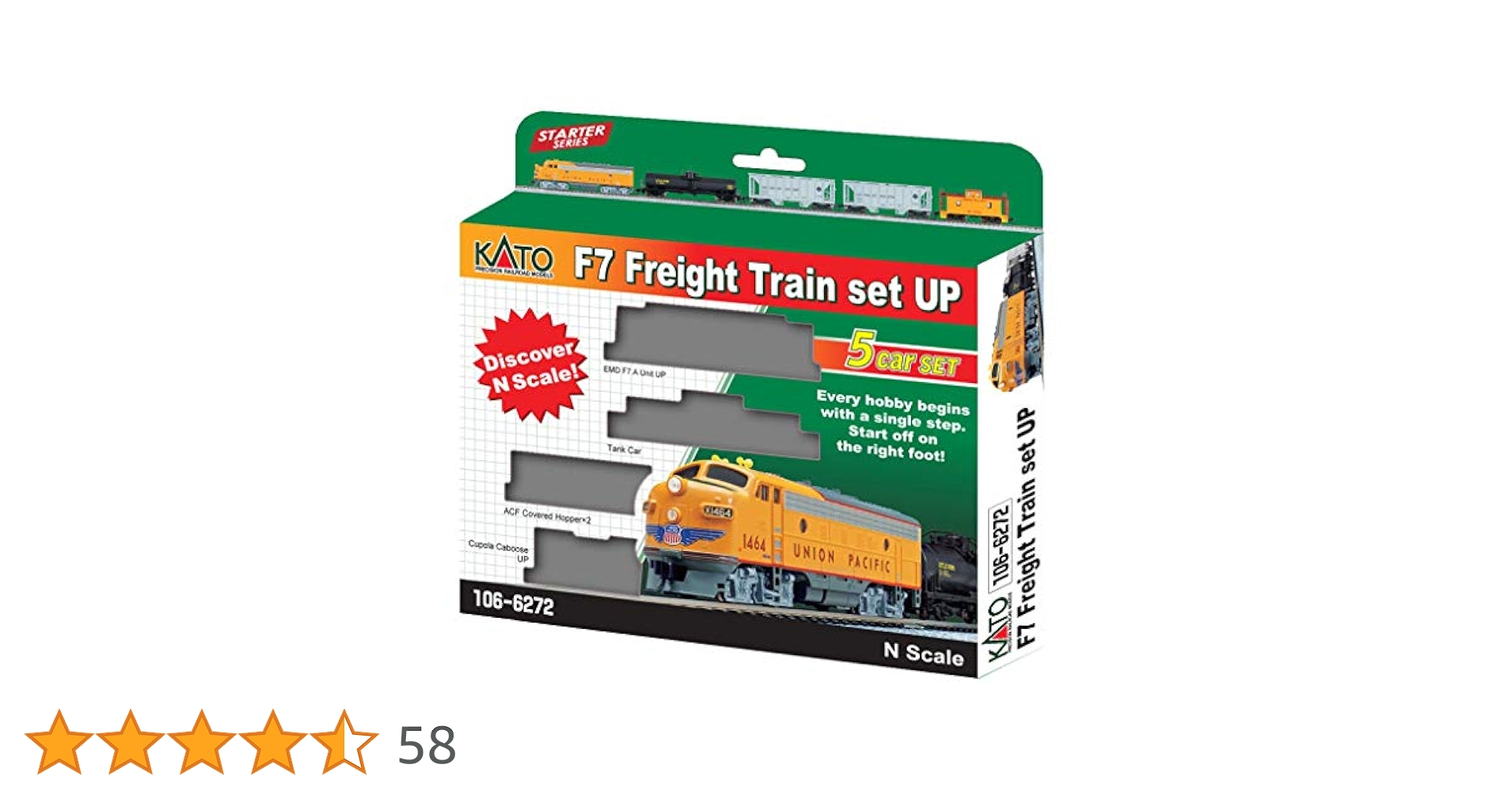 Amazon | N F7 貨物列車セット ユニオンパシフィック 5本セット