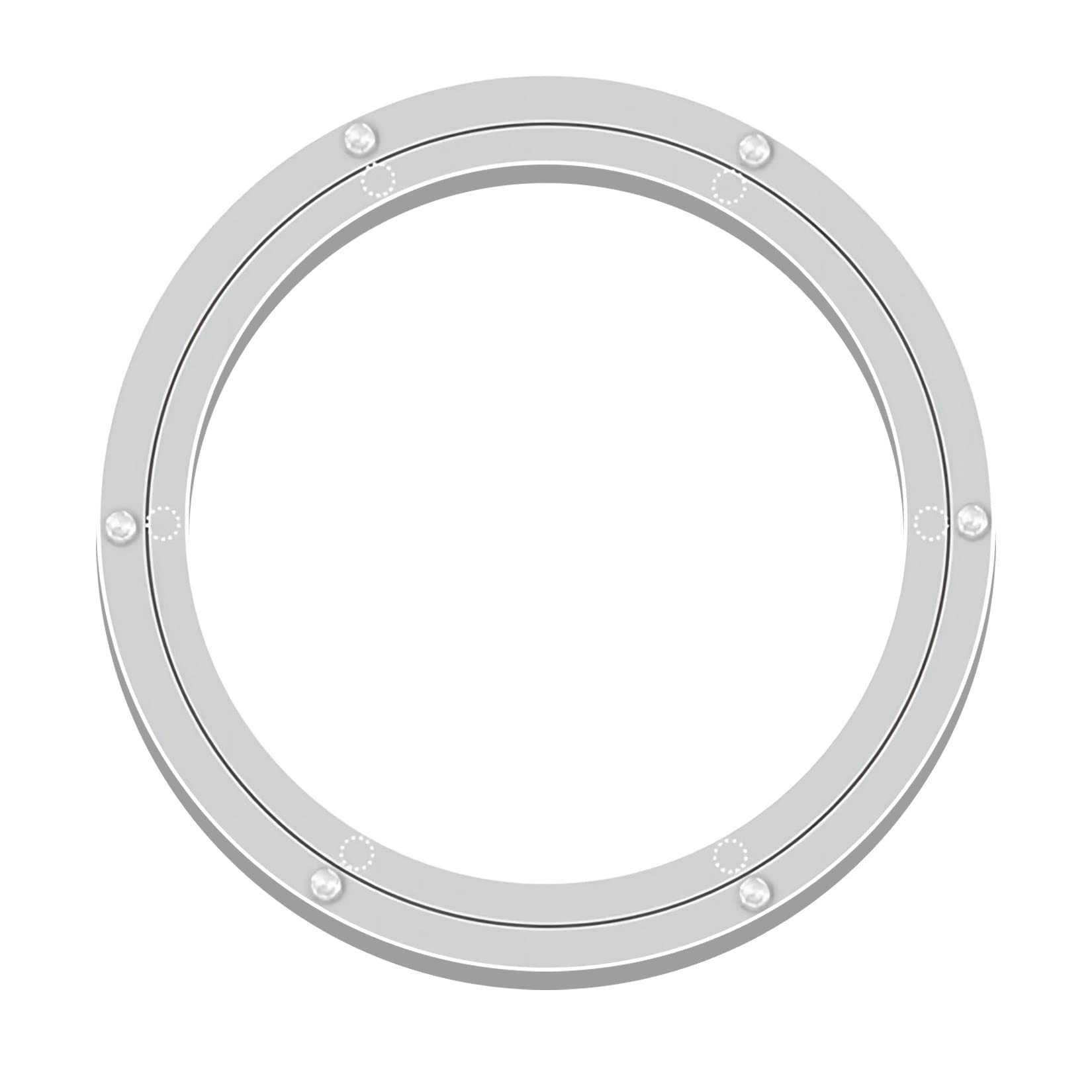 Lazy Susan Rodamiento Giratorio 20 50 60 80cm Base Placa Giratoria Aluminio
