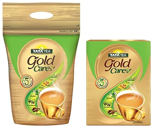 Image of Tata Tea Gold Care|Black Tea|1 Kg & Tata Tea Gold Care|Black Tea| Loose Leaves