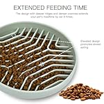Slow Feeder Dog Bowls, Puzzle Silicone Dog Feeding Bowls with Suction Cups, Anti-Choking, Non-Slip Design, Reduces Boredom, Anxiety, Ideal for Medium to Small Dogs & Cats - XAQMHSW - Image 2
