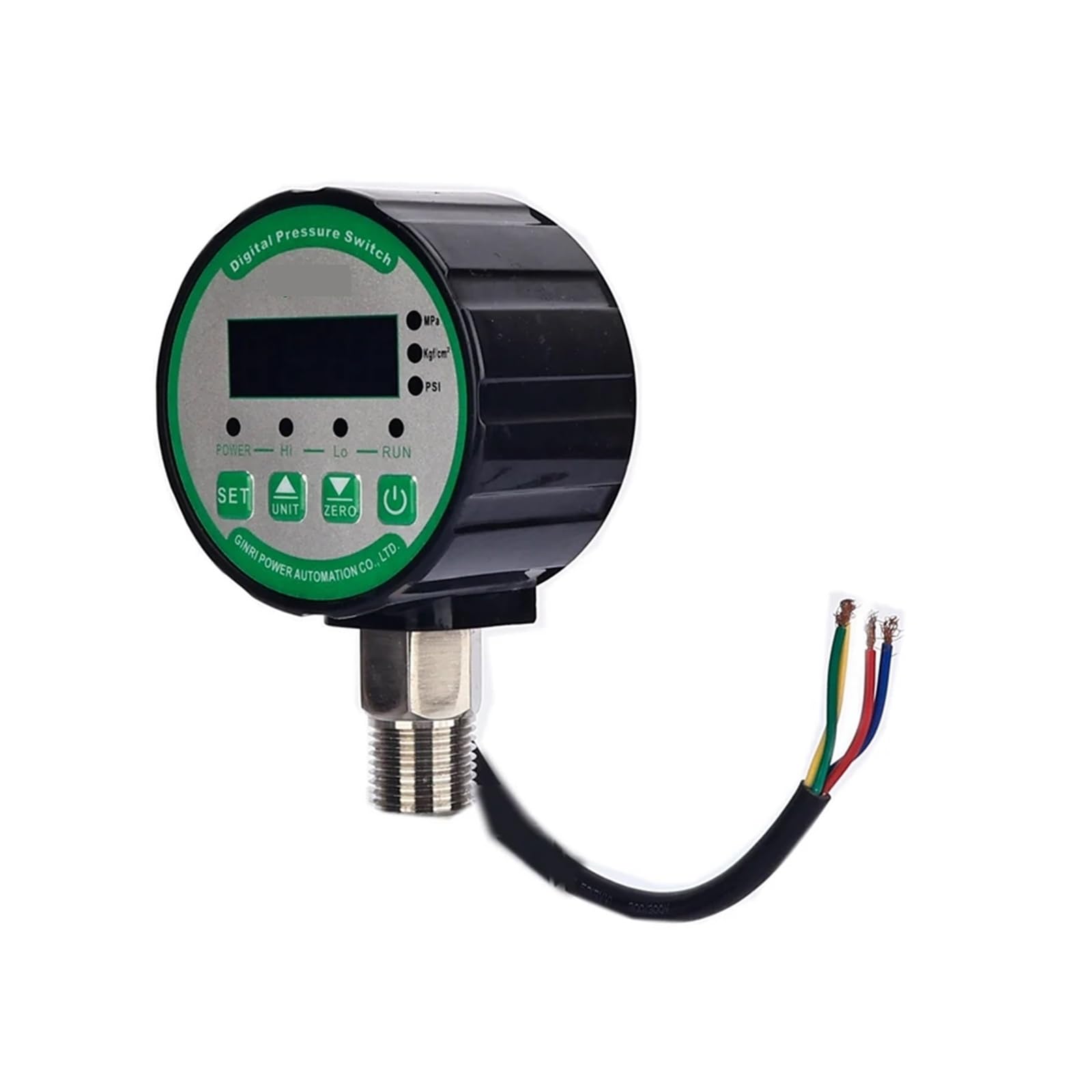 Manómetro, Interruptor de control presión DPR-S80 Pantalla digital bomba agua(0-0.5mpa,M20x1.5,24V)