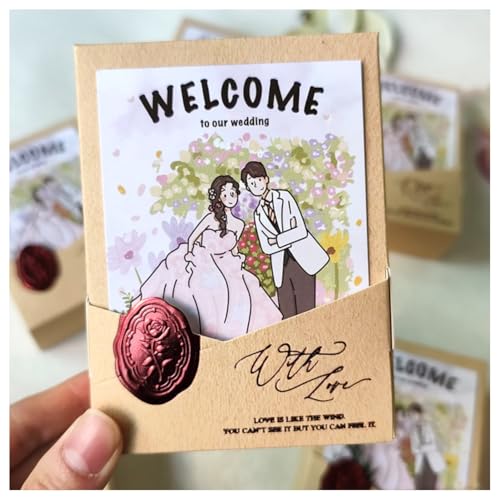 Boîtes cadeaux de mariage pour table de réception romantique style rétro chic