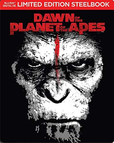 Dawn of the Planet of the Apes Limited Edition Steelbook (Blu Ray + Digital HD)