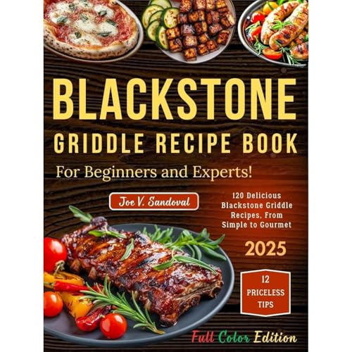 Blackstone Griddle Recipe Book Audiolibro Por Joe Sandoval arte de portada