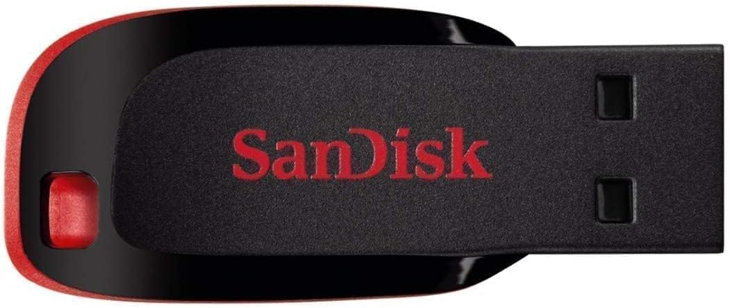 Pen Drive Cruzer Blade, SanDisk, Pendrives, Black