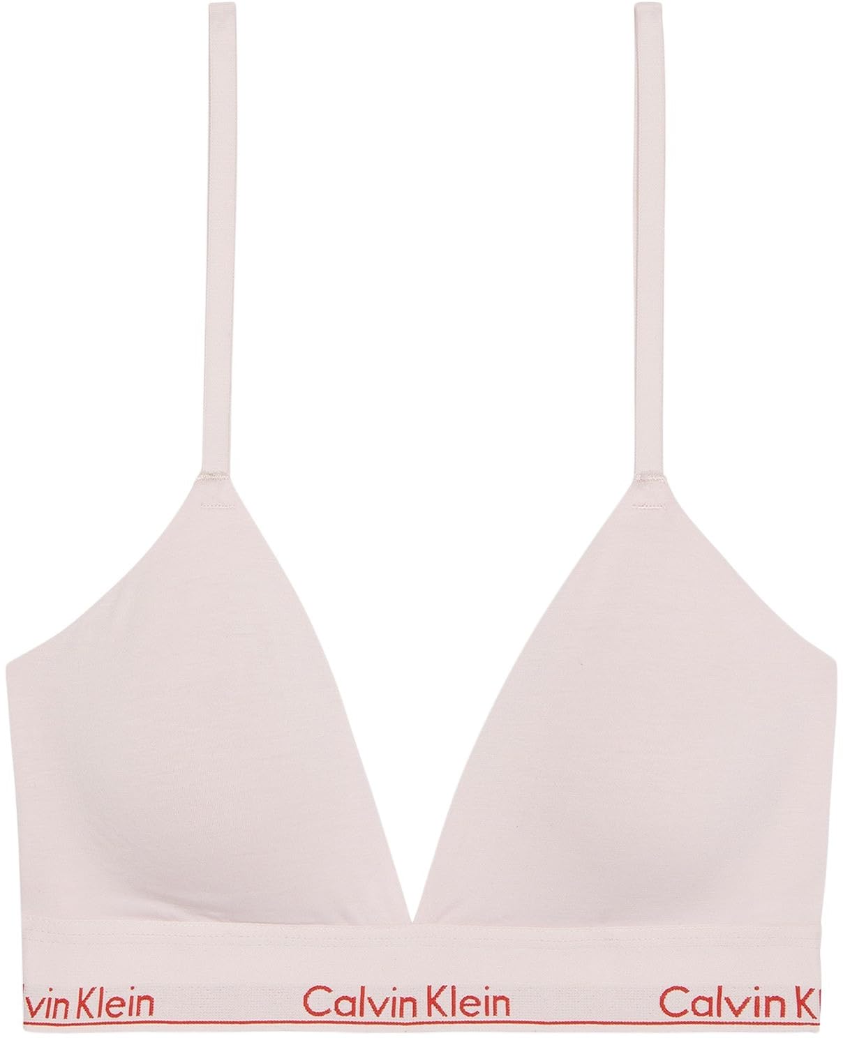 Soutien-Gorge Triangle Femme Calvin Klein Rose Élastique