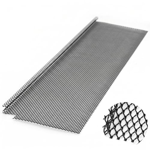 Image of Blulu 1 Pcs Lock in Gutter Guard 6 Inch x 75 ft Stainless Steel Micro Mesh Leaf Gutter Screens Protection Covers Fit 4 inch, 5 inch and 6 inch K Style