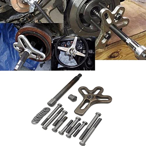 Kit extracteur harmonic balancer en acier forge avec coffret outils de démontage - 3