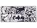 Subsonic Batman Tapis de Souris et clvier Antidérapant Finition Perlée Licence Officielle DC Comics Taille XXL 90 x 40 mm SA5589-B1
