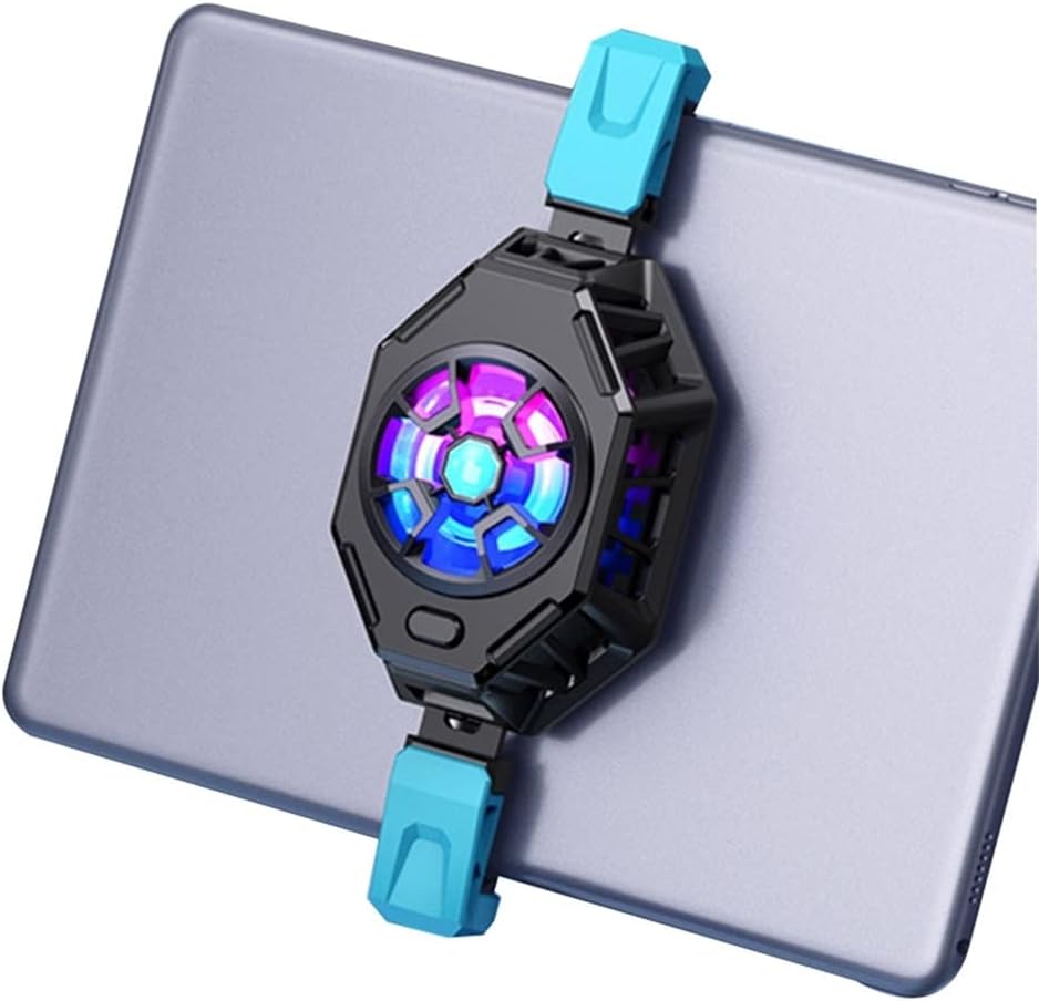 Semiconductor Radiator for Tablet Mobile Phone Pad Mini High Tech Turbo Fan Fast Cooling Big Wind Cooling(E)
