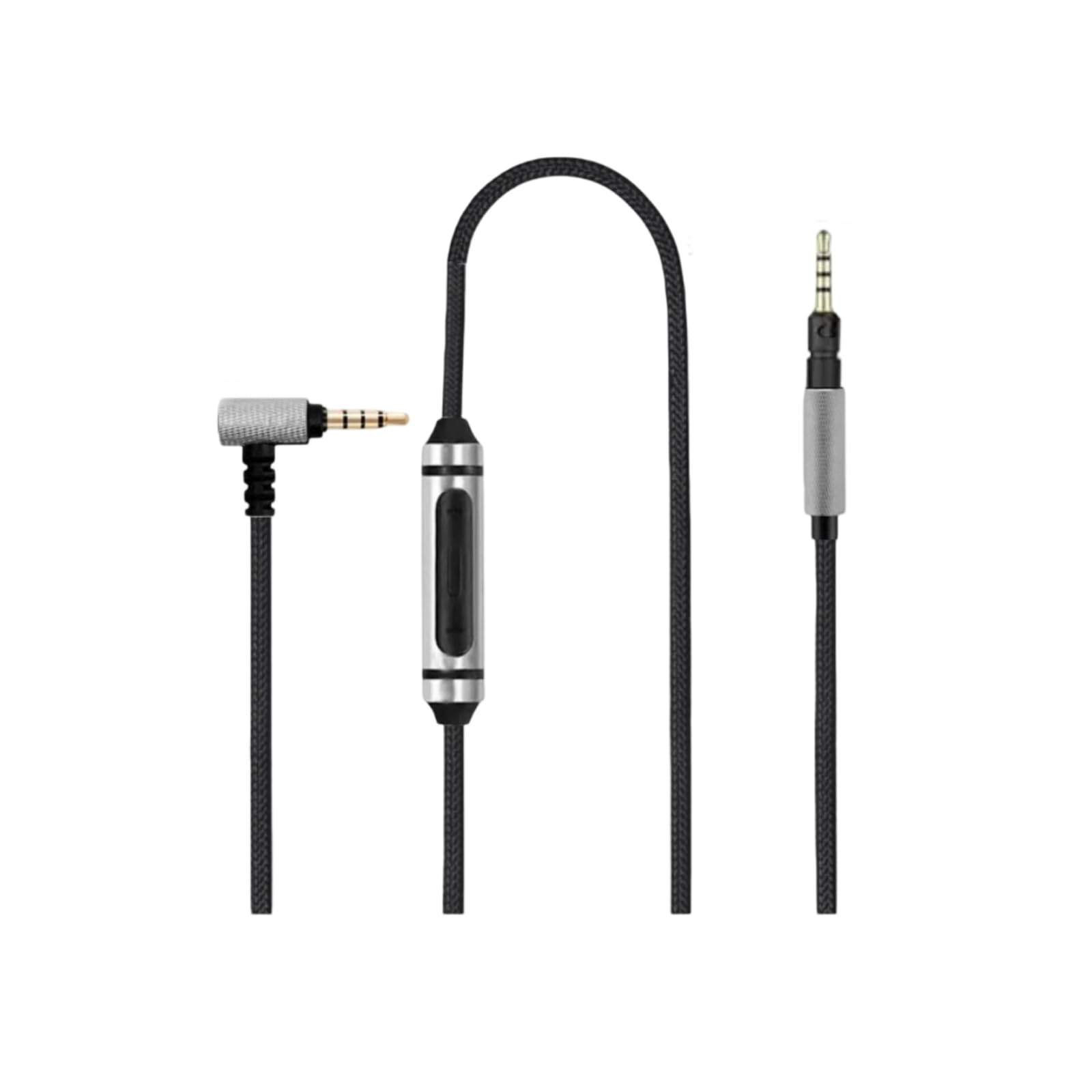 Ljmyy Replacement 3.5mm Cable For HD598/599/HD558/HD518/HD599/ HD569 Headphones With Built In Microphone And Volumes Control