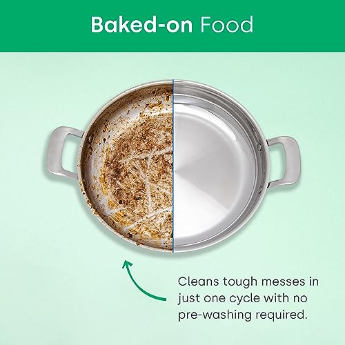 Dropps Dishwasher Detergent | Lemon, 64 Pods | Deep Cleans For Sparkling, Shiny Dishes| Low-Waste Packaging | No Rinse Aid Or Pre-Wash Needed | Powered By Natural Mineral-Based Ingredients #TOP1