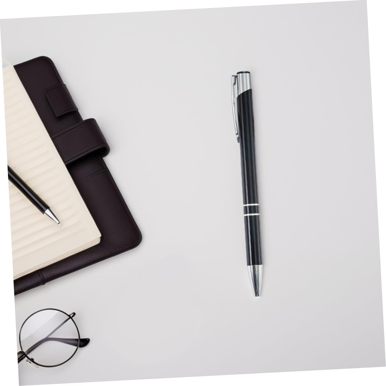 SHINEOFI Mate Pens Penne A Sfera in Metallo 48 Pezzi Penne Da Scrittura Robuste Forniture Per Ufficio Penna Per Insegnanti E Studenti