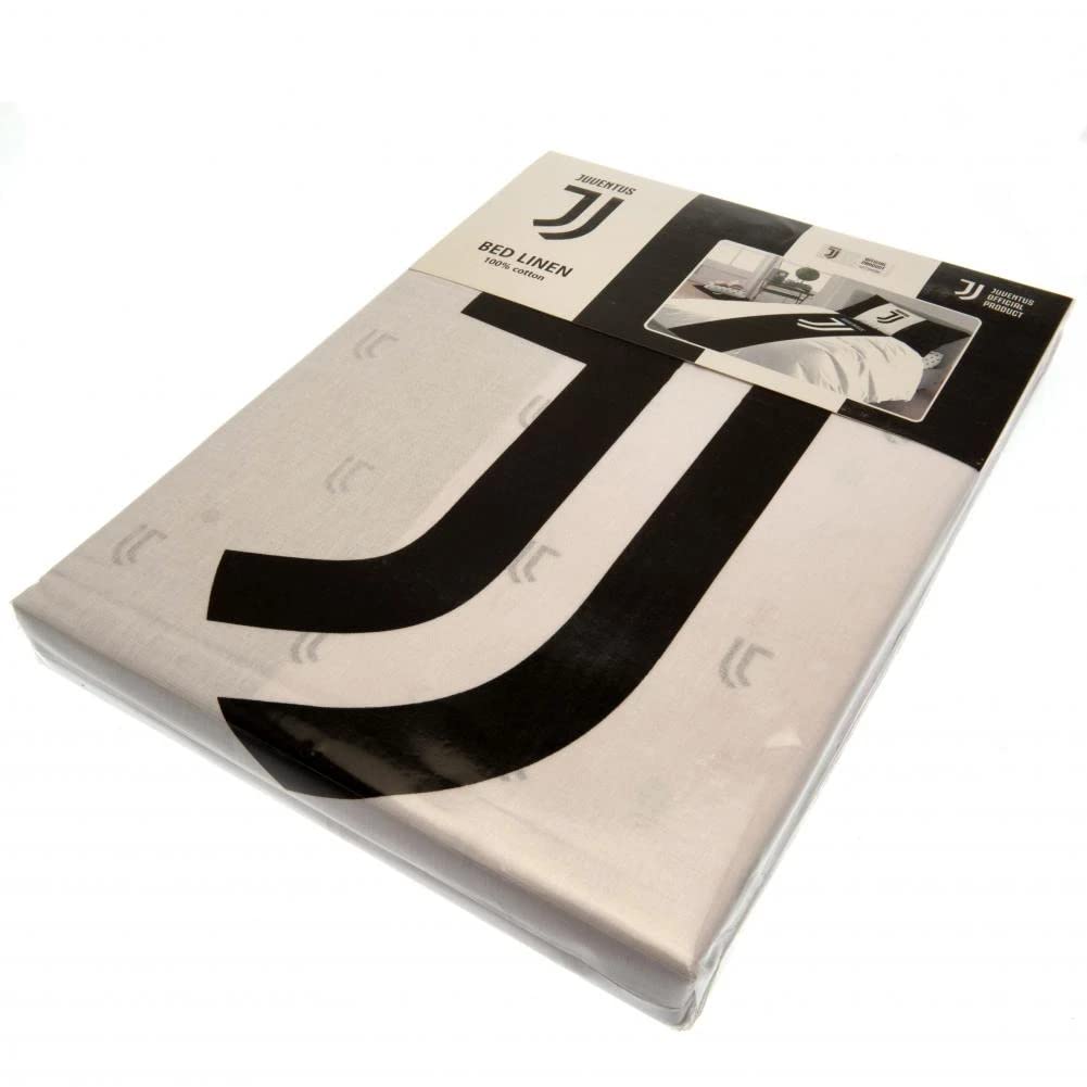 Juventus FC - Set copripiumino (letto singolo) (nero/bianco)
