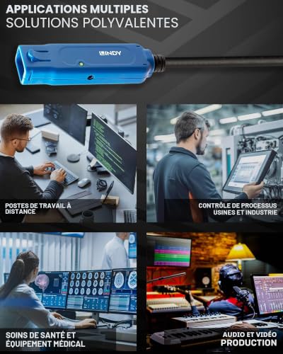 Lindy Rallonge active Pro USB 3.0 15m Neuf - vue 4