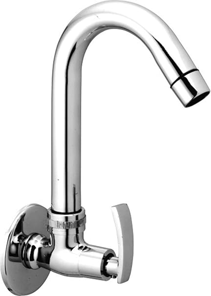 10X Sink Tap ST-9013 Swivel Spout Chrome Plated Foam Flow 15MM