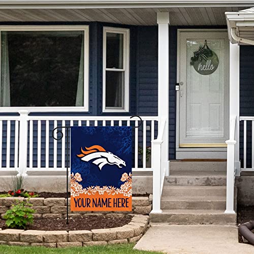 Image of Rico Industries NFL Standard /Primary Personalized 13 inch x 18 inch Double Sided Garden Flag