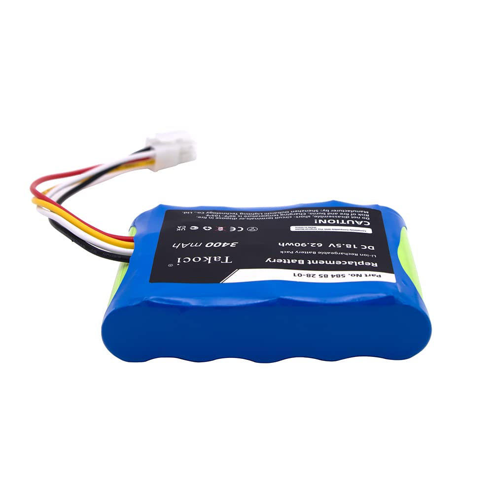 3400mAh AUVTKALL Replacement Battery for Husqvarna AM315x Automower 310 315 Model 2005 420 430X 440 450X Sileno Cit Life Plus 584 82 28-01 85 28-01 2 8-02 589586201 5895862-01 18.5V