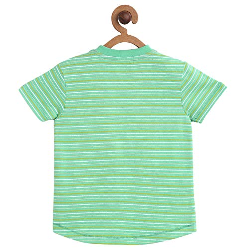 Image of miniklub Baby Knitted Cotton Multi Color T-Shirt (3-6M)