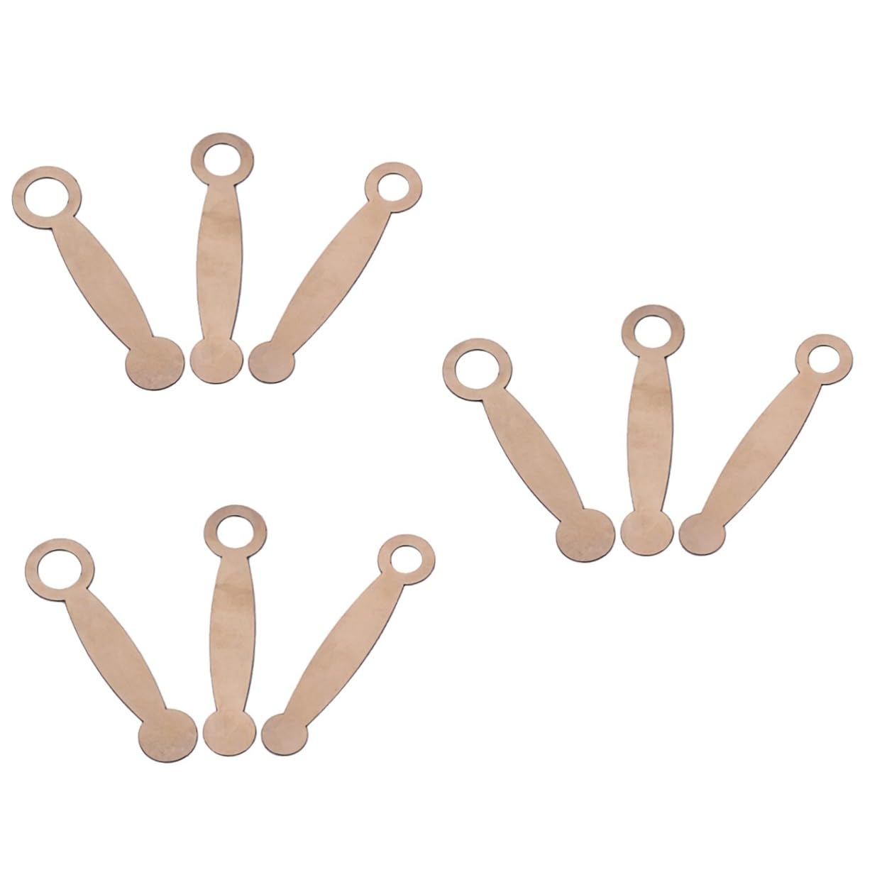 ibasenice 9piezas Herramienta De De Gaskets Para Flauta y Acero Inoxidable Accesorios De Reparación Para Instrumentos De Viento Color Plateado