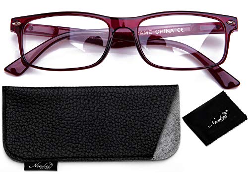 Image of Newbee Fashion-Clear Lense Glasses Men Women Fashion Clear Lens Glasses Frame Non Prescription Rectangular Frame