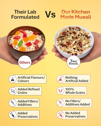 True Elements Muesli Nuts & Berries 700g - Image 7