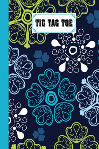 Tic Tac Toe: Games Fun Activities for Kids / Paper & Pencil Workbook for Games, Smart gifts for Family | Flowers Cover by Benjamen Banks image 2