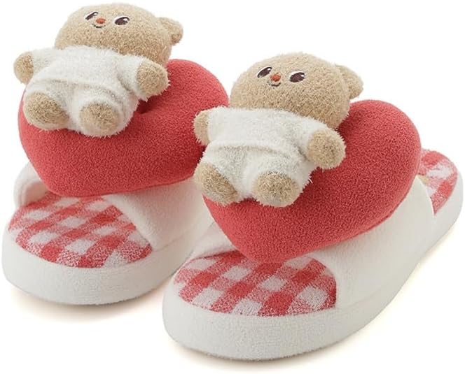 SNIDEL Women's SHGG262249 BUTTER BEAR Room Shoes