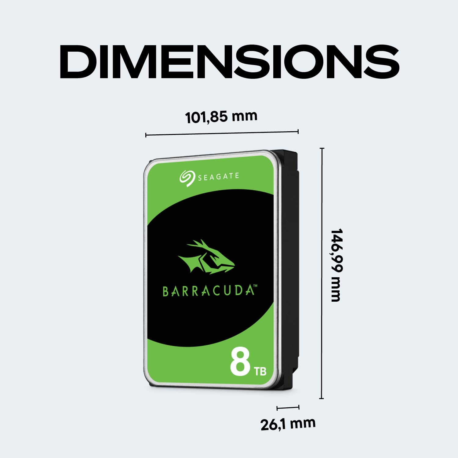 Seagate 8TB BarraCuda Internal Hard Drive - Massive Storage! -9 Seagate 8TB BarraCuda Internal Hard Drive - Massive Storage! -9