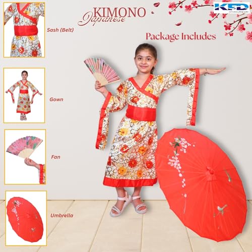 Image of Kaku Fancy Dresses International Costume for Kids, Spanish, Russian, German, Japanese, Korean Costume for Boys & Girls