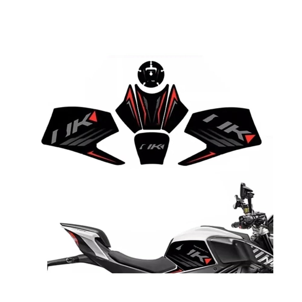 protège réservoir autocollant Autocollant Latéral De Moto, Protecteur Réservoir Carburant, Coussin Traction, Ensembles Décoration Pour 450NK NK450 Antidérapant