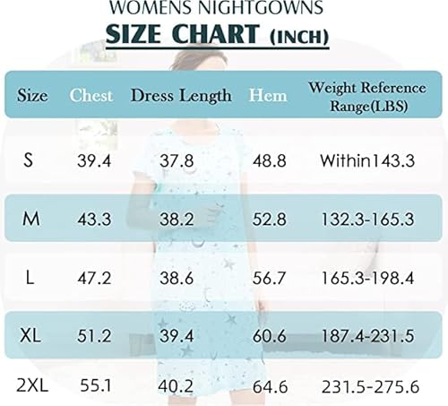 Zando Nightgowns For Women Short Sleeve Sleepshirts Soft Cotton Night Gowns For Adult Women Animal Cartoon Pajamas Women's Nightgowns & Sleepshirts Maternity Pajamas Tie Dyed Colorful X-Large #TOP6