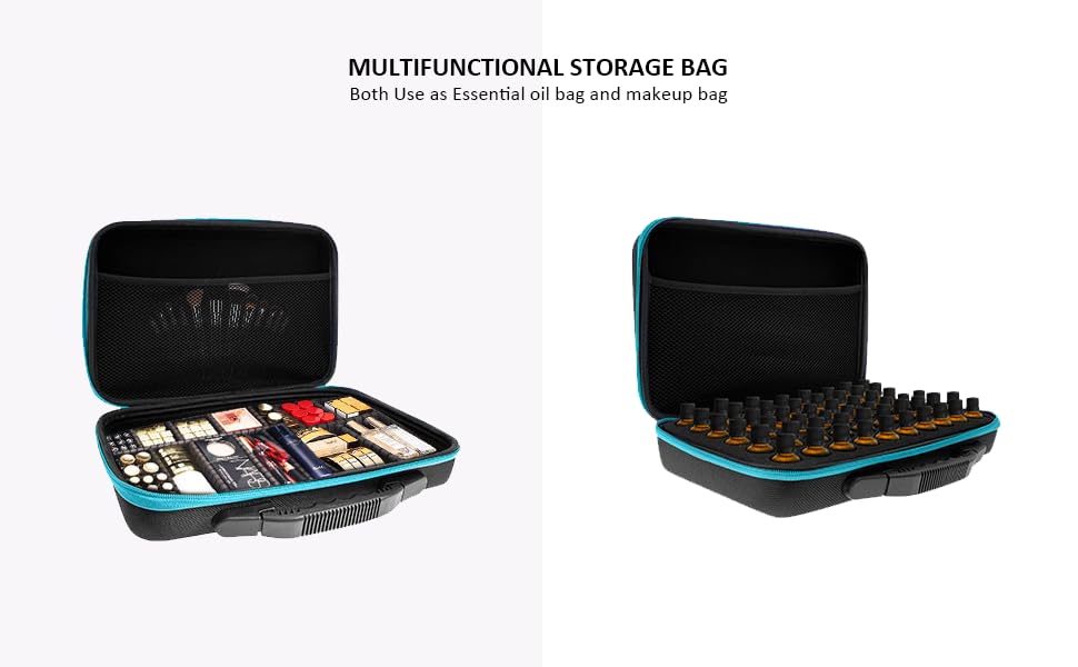 Essential Oil Storage Case, 60 Grids Traveling Carrying Essential Oil Holder Case - Image 3