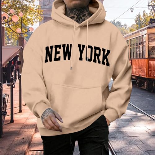 Oversized Hoodies for Men - City Printed Oversized Casual Hoodies - Drop Shoulder Pullover Tops Travel Fashion Clothes3