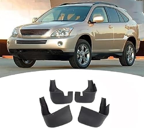 ZanLIn Car mudguard suitable for Lexus RX 2009-2015, Mud Flaps Splash Guards Replacement Decorative Mudguard Wheel Baffle Protection