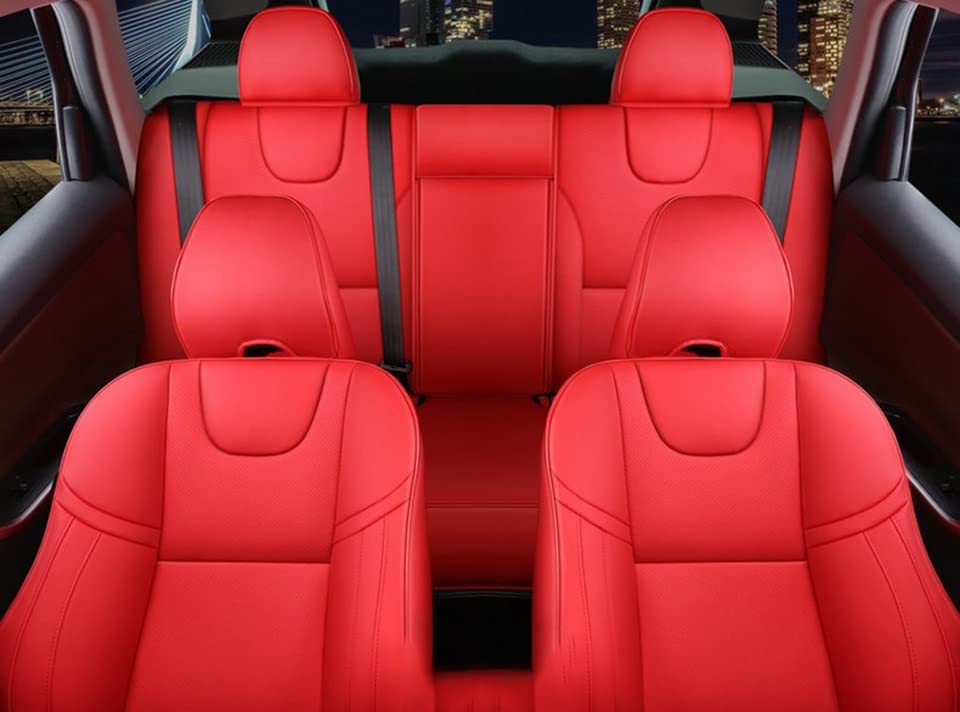 Autostoelhoes Voor Volvo XC60 XC90 XC40 XC70 S60L C30 S80 S90 V50 V60 Autostoelhoes Auto-accessoires Interieur Auto Seat Cover(B Beige 5 Seat