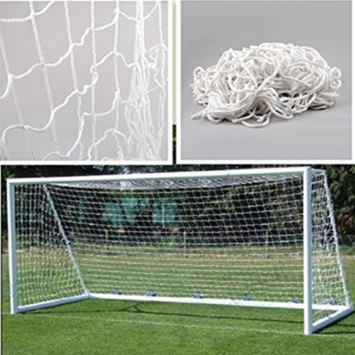 CISNO 6x4FT Full Size Football Goal Post Net Sports Match Training Junior (Net Only)