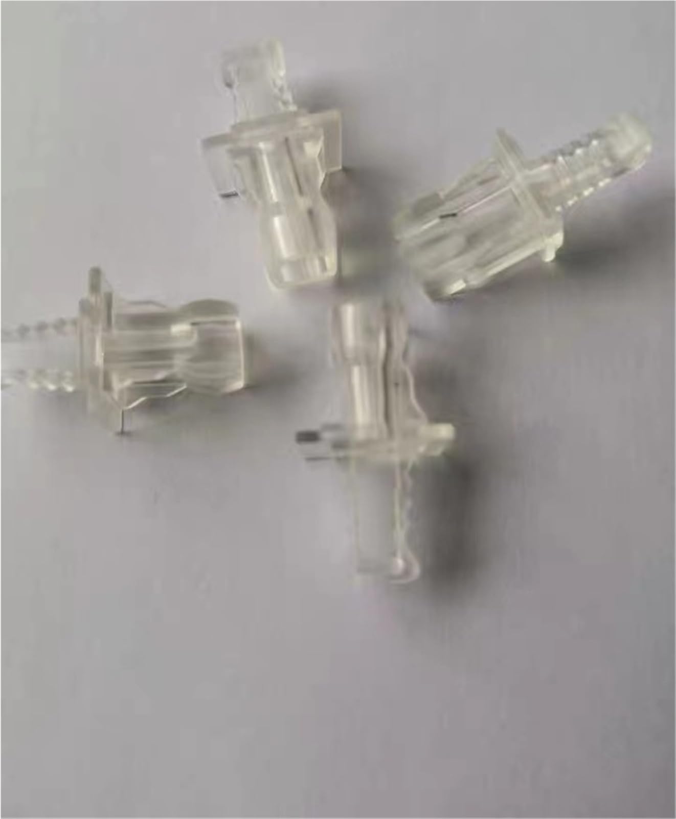 SC - Tapa antipolvo para adaptador de fibra óptica, cubierta protectora blanca transparente (transparente)
