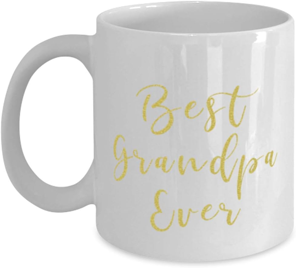 Best Grandpa Ever Grandpa Coffee Mug Gifts for New and
