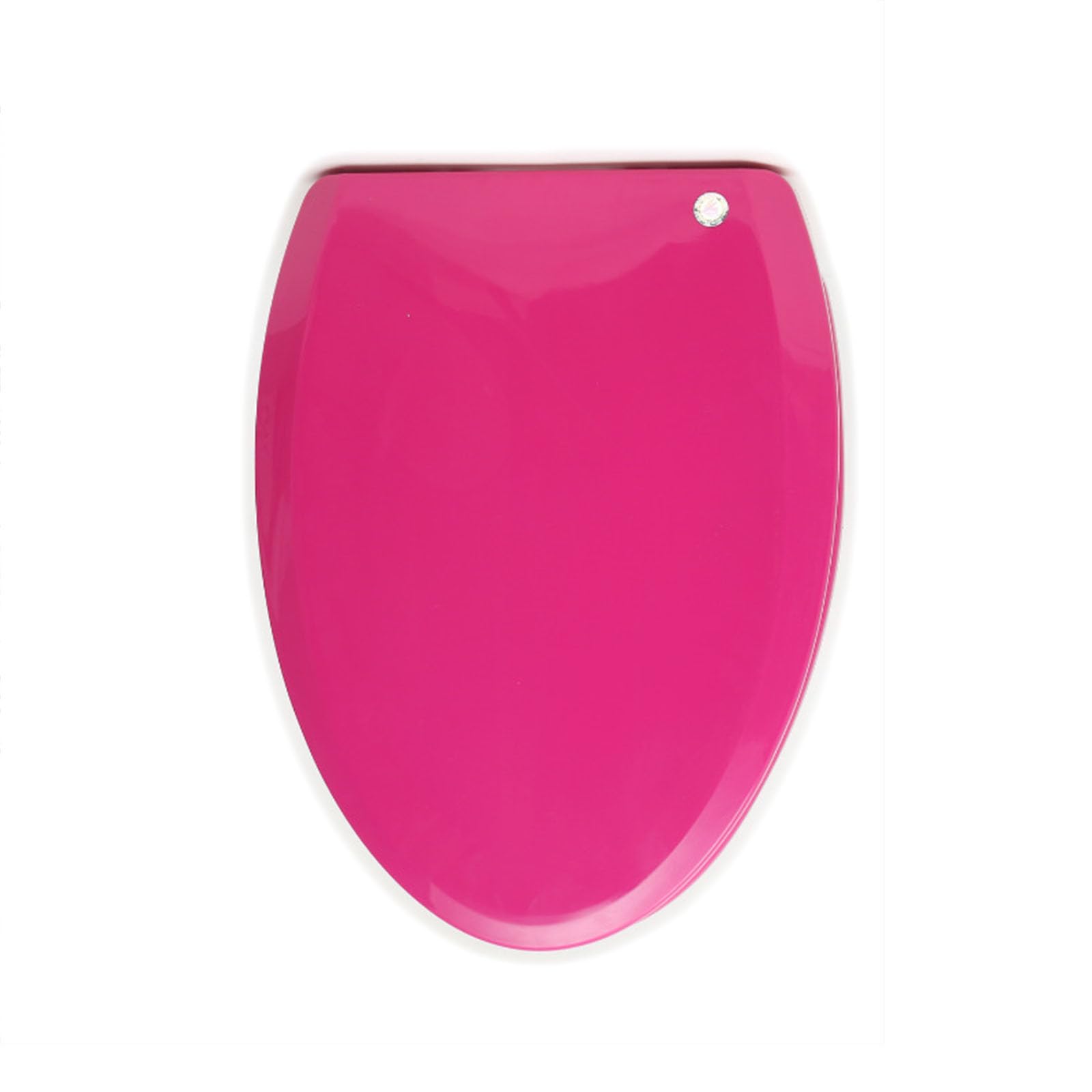 Elongated, Toilet seat, Non, Adjustable, Lightweight, Durable, Portable, User-Friendly, Compact, Pink, Slow, Close, Slip
