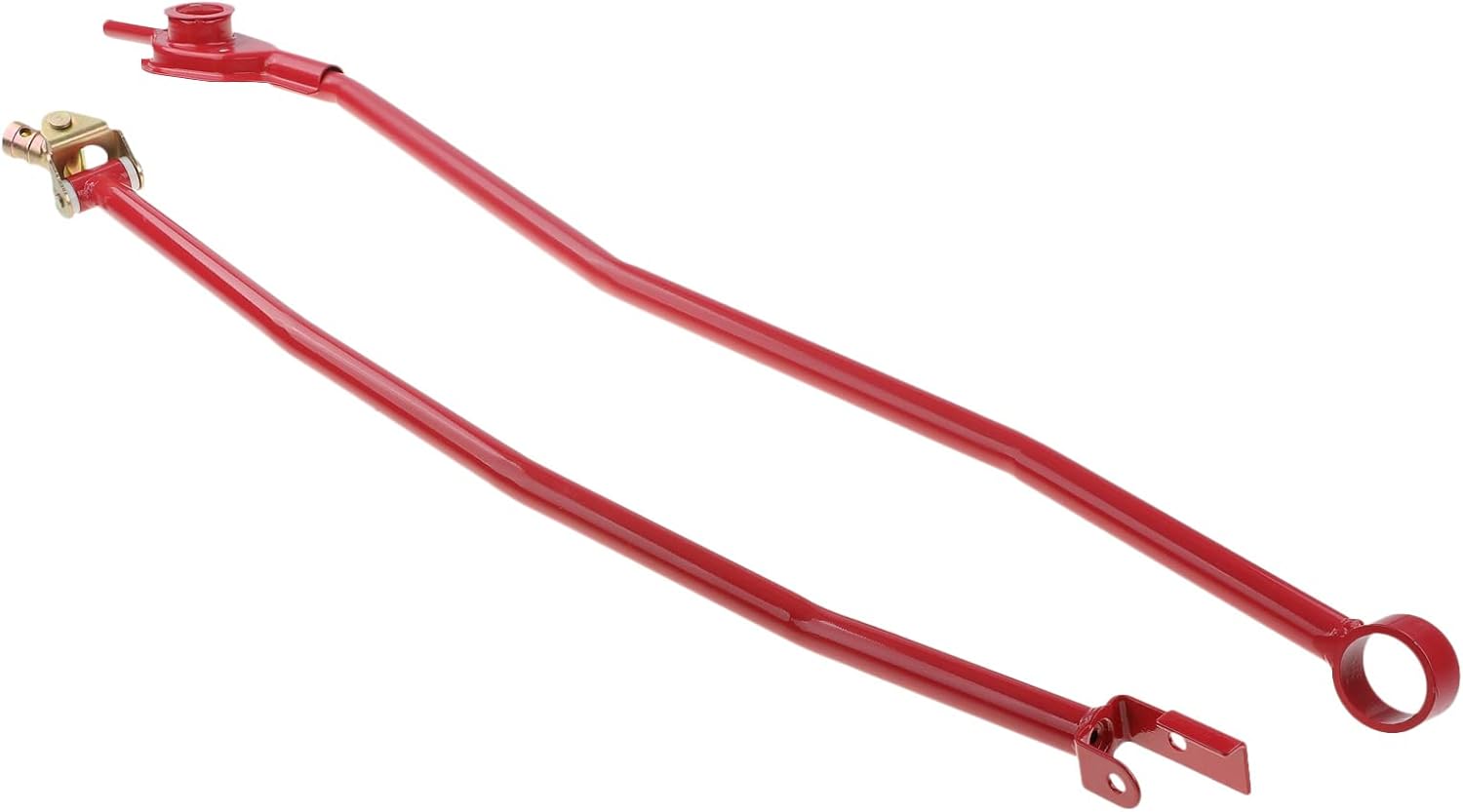 A-Premium Red Shift Linkage Kit Compatible with Honda Civic CRX 1988 1989 1990 1991 2-PC Set